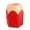 Red, variant on opvise Creative Pen Vase Pencil Pot Makeup Brush Holder Stationery Desk Tidy Container Red