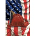 thumbnail image 3 of Briarwood Lane Fireman Helmet Garden Flag, 3 of 4