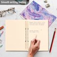 thumbnail image 5 of Wirebound Notebook Hardcover Spiral Notebooks Pale Pink Marine Creatures, 60 Pages, 80 GSM, 5.7 x 8.3in, 5 of 7