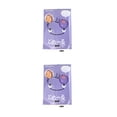 thumbnail image 4 of Jumpingount Bangs Pad Paste Post Seamless Hairs Hair Fixator Shop Patch Tools Pads Barber Use Washing Face Fixed Clip Home Makeup Bang Púrpura claro 2piezas, 4 of 6
