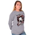 thumbnail image 3 of Kanji Betty Boop Feisty and Bold Women's Long Sleeve T Shirt Brisco Brands M, 3 of 6