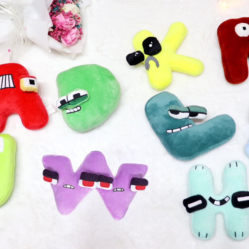 Alphabet Lore Plush Toys: Complete A-Z Set of Letter Stuffed Dolls for Collection and Gifts