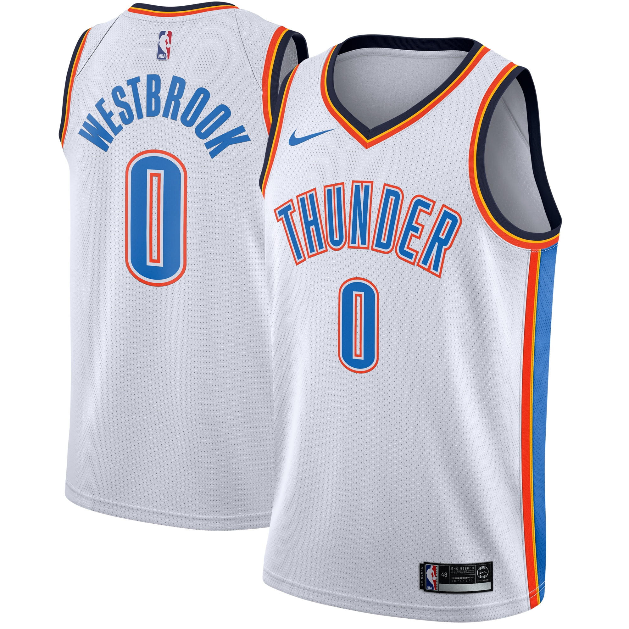 russell westbrook swingman home jersey