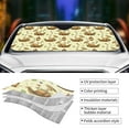 thumbnail image 5 of Zufioo Snail With Mushrooms Print Car Windshield Sunshade, UV Protection Heat Insulation Protective Cover Suitable for Car, SUV, Truck Auto Accessories-Snail With Mushrooms, 5 of 8