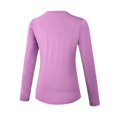 thumbnail image 2 of Hauts d'Entraînement pour Femmes Automne et Hiver Plus Velours Manches Longues Yoga Entraînement Physique Course Vêtements de Sport Slim Séchage Rapide Extensible T-Shirts pour Femmes, 2 of 2