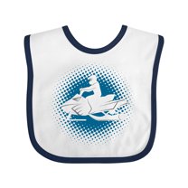 Inktastic Snowmobile Winter Extreme Sports Boys Baby Bib
