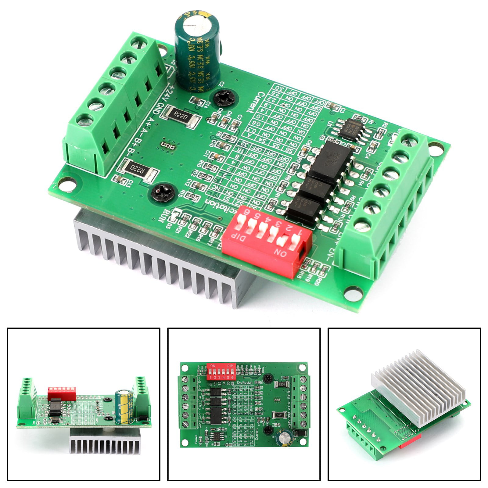 TB6560 3A 10-35V Driver Board CNC Router 1 Axis Controller Stepper Motor Drivers 