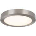 thumbnail image 1 of Satco Produits S29329 Montage à Flash LED de 1 Pouce & 44; Nickel Brossé, 1 of 3