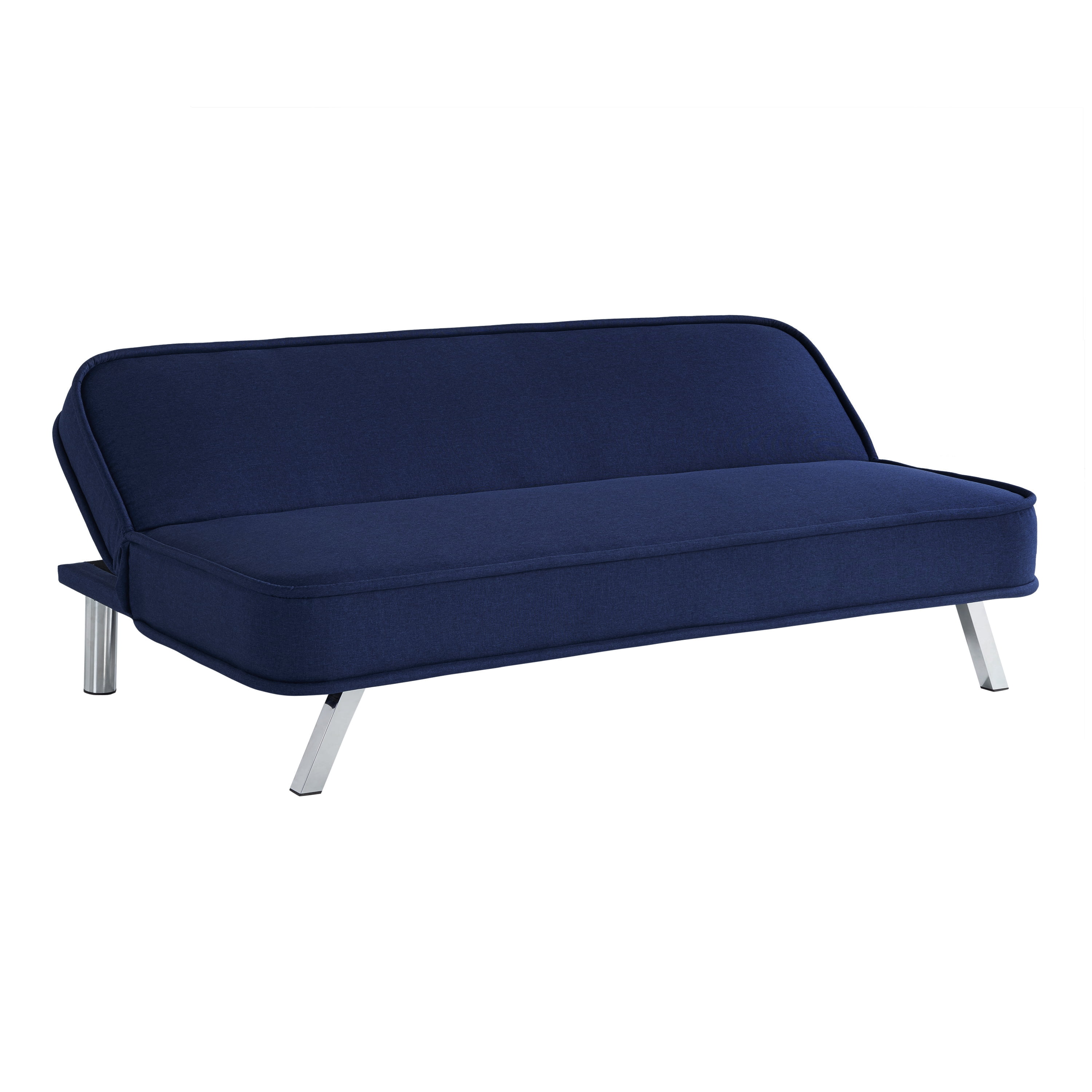 Serta Toronto Modern Convertible Sofa, Navy Woven Fabric