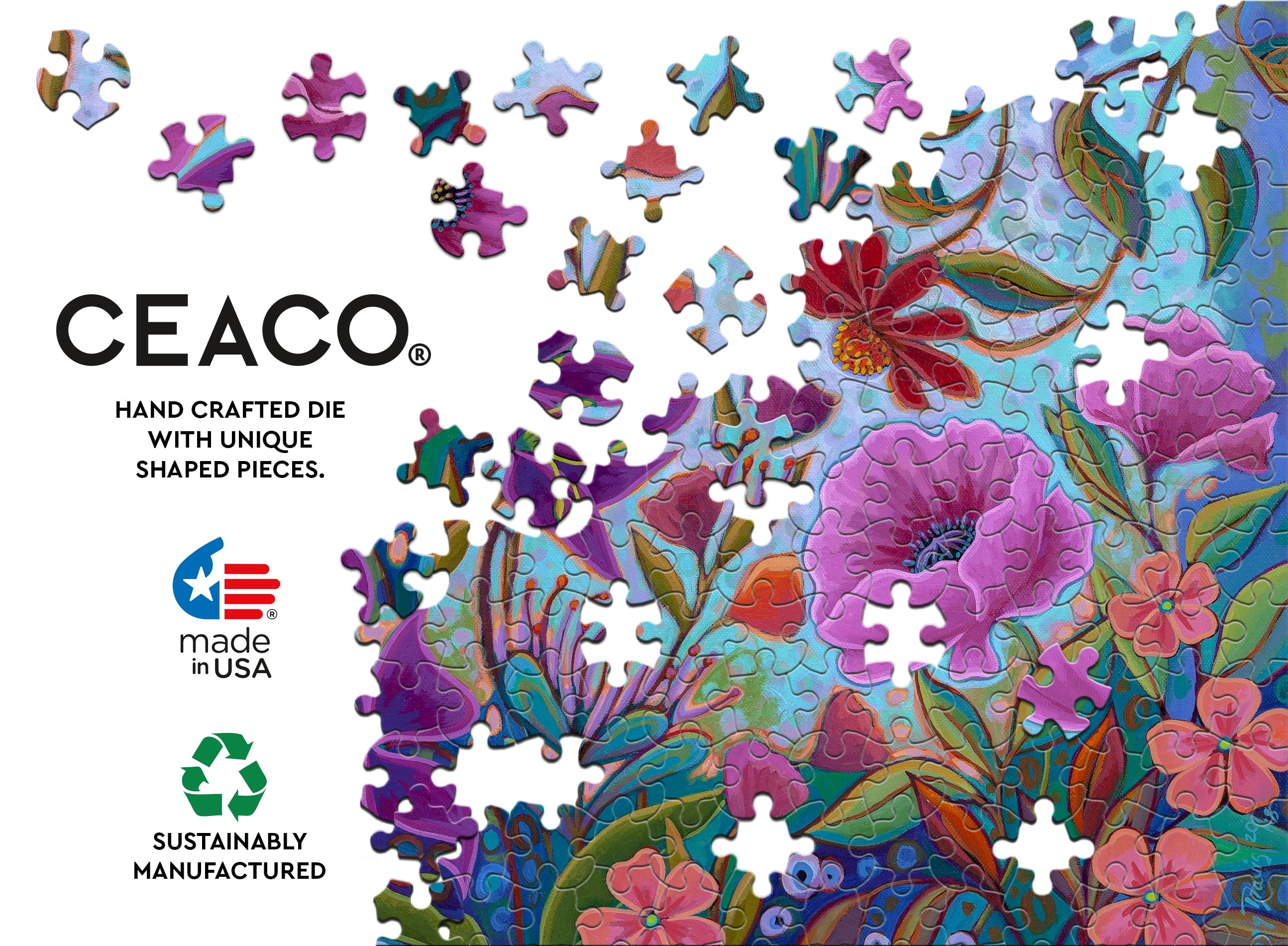 Ceaco - Etta Vie - Banana - 300 Piece Jigsaw Puzzle