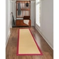 thumbnail image 3 of Athena Sisal & Red 2'6" x 8' Runner, 3 of 4