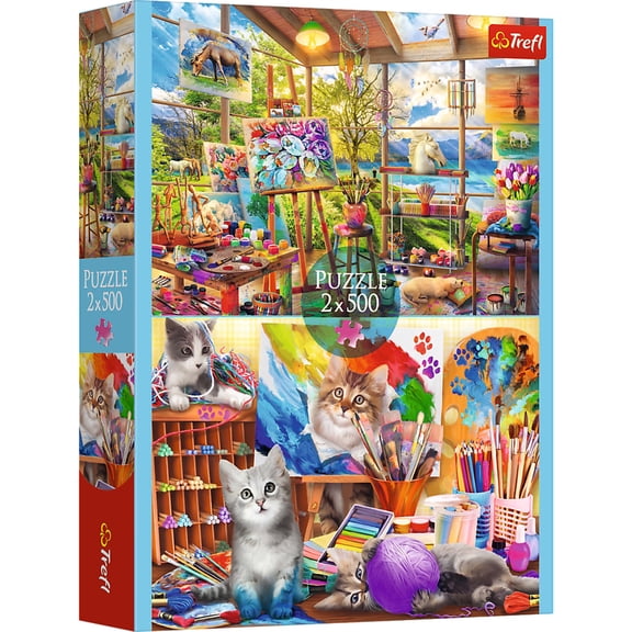 Trefl The Art of Painting 2 x 500 Piece Puzzle