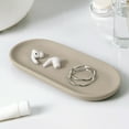 thumbnail image 4 of Mainstays Soft Touch Ceramic Tray Tan, 4 of 8