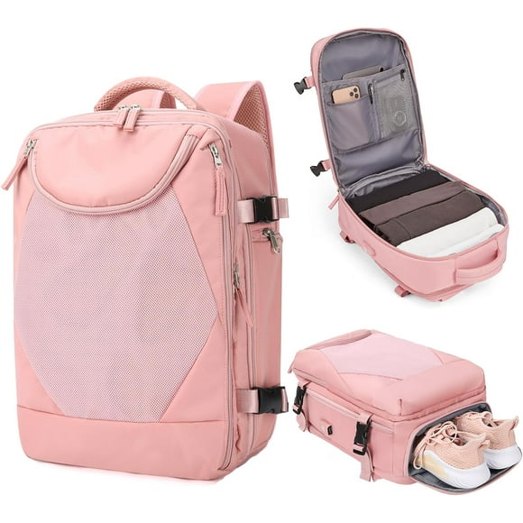 SURJDE Large Travel Backpack Women, Carry On Backpack,Hiking Backpack Waterproof Outdoor Sports Rucksack Casual Daypack School Bag