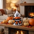 thumbnail image 4 of WKSCLPAI Halloween Ghost Doll Faceless Gnome Figurine Christmas Decoration Ornament Goblin Doll for Home Shelf Tabletop Display, 4 of 7