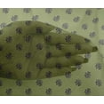 thumbnail image 4 of oneOone Viscose Chiffon Fabric Floral Block Printed Fabric 1 Yard 42 Inch Wide, 4 of 4