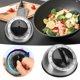 thumbnail image 2 of Temporizador de cocina con forma de cúpula de acero inoxidable, 60 minutos de cuenta atrás, despertador mecánico con cuerda, utensilios de cocina para el hogar, 2 of 8