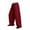 Wine, variant on Jogging Bottoms Men Sweatpants Drawstring Stretch Elastic Waist Jogger Loose Fit Sports Pants Solid Color Baggy Trousers Workwear Full Pant for Gym Running Exercise Fitness