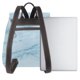 thumbnail image 3 of Fotbe Light Blue Marble Mochila Bolso con Estampado para Mujer, Mochila Antirrobo de Nylon Impermeable, Bolsa Ligera de Hombro, 3 of 4