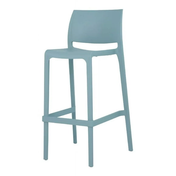 Banco De Barra Bar Moderno De Polipropileno Durable Lagoon SENSILLA