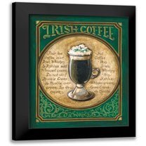 Gorham, Gregory 15x18 Black Modern Framed Museum Art Print Titled - Irish Coffee