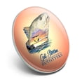 thumbnail image 2 of Gulf Stream Outfitters Red Snapper Redfish Ocean Fishing Metal 1.1" Tie Tack Hat Lapel Pin Pinback, 2 of 6