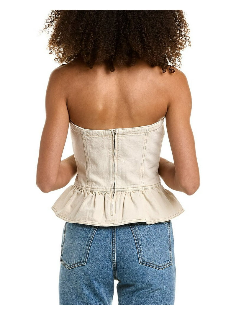 Isabel Marant womens Étoile Solizinia Top, 40, White - Walmart.com