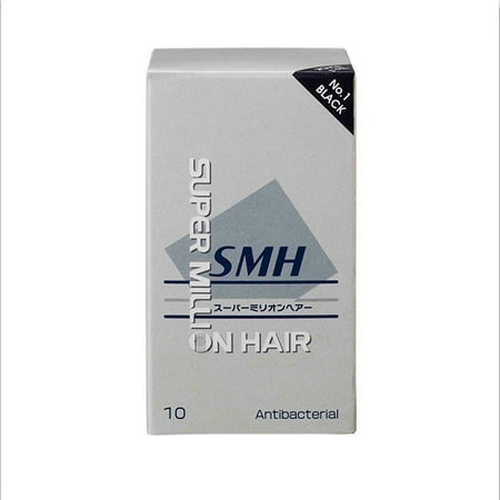 Super Million Hair Enhancement Fibers - super million hair - hair enhancement fibers - 10 grams - black / no.1