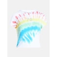 thumbnail image 5 of No Boundaries Pride Tie Dye Ribbed Graphic Cotton Baby Tee, Women's XXS-XXL, 5 of 5