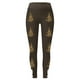 thumbnail image 4 of MKLEKYY Leggings deportivos para mujer, mallas huecas informales con estampado navideño para mujer, mallas deportivas para fitness, pantalones de yoga 1954, 4 of 4