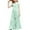 Light Green, variant on Little Girls Outfit Sets Hot Pink Sleeveless Double- Vest With Pleated Wide-Leg Pants Party Elegant Kids Carinival Daily Wear Clothes Set