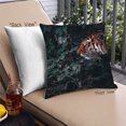 thumbnail image 1 of Ahgly Company Coussin d'Extérieur Animaux Tigre, 18 Pouces par 18 Pouces, 1 of 6