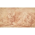 thumbnail image 3 of François van Loo 14x10 Black Modern Framed Museum Art Print Titled - The Flaying of Marsyas (Early 18th Century), 3 of 5