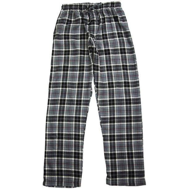 Hanes Mens Lightweight Yarn Dyed Flannel Sleep Pajama Lounge Pants for ...