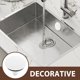 thumbnail image 2 of 4 tapas decorativas para fregadero de cocina, grifo, accesorios para decoración de baño y cocina., 2 of 8