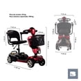 thumbnail image 3 of Silla De Ruedas Electrica Big Room Scooter de Movilidad Todoterreno, 3 of 7