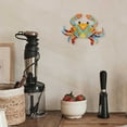 thumbnail image 6 of Steadline Coastal Crab Wall Decor - Rustic Metal Garden Hanging Ornament With Weatherproof Finish For Outdoor And Indoor Display With Nautical Theme And Seasonal Charm For Home And Patio Styling, 6 of 6