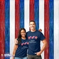 thumbnail image 4 of PMU Patriotic Metallic Curtains Red, White, Blue Party Accessories Decoration (1/pkg) Pkg/1, 4 of 6