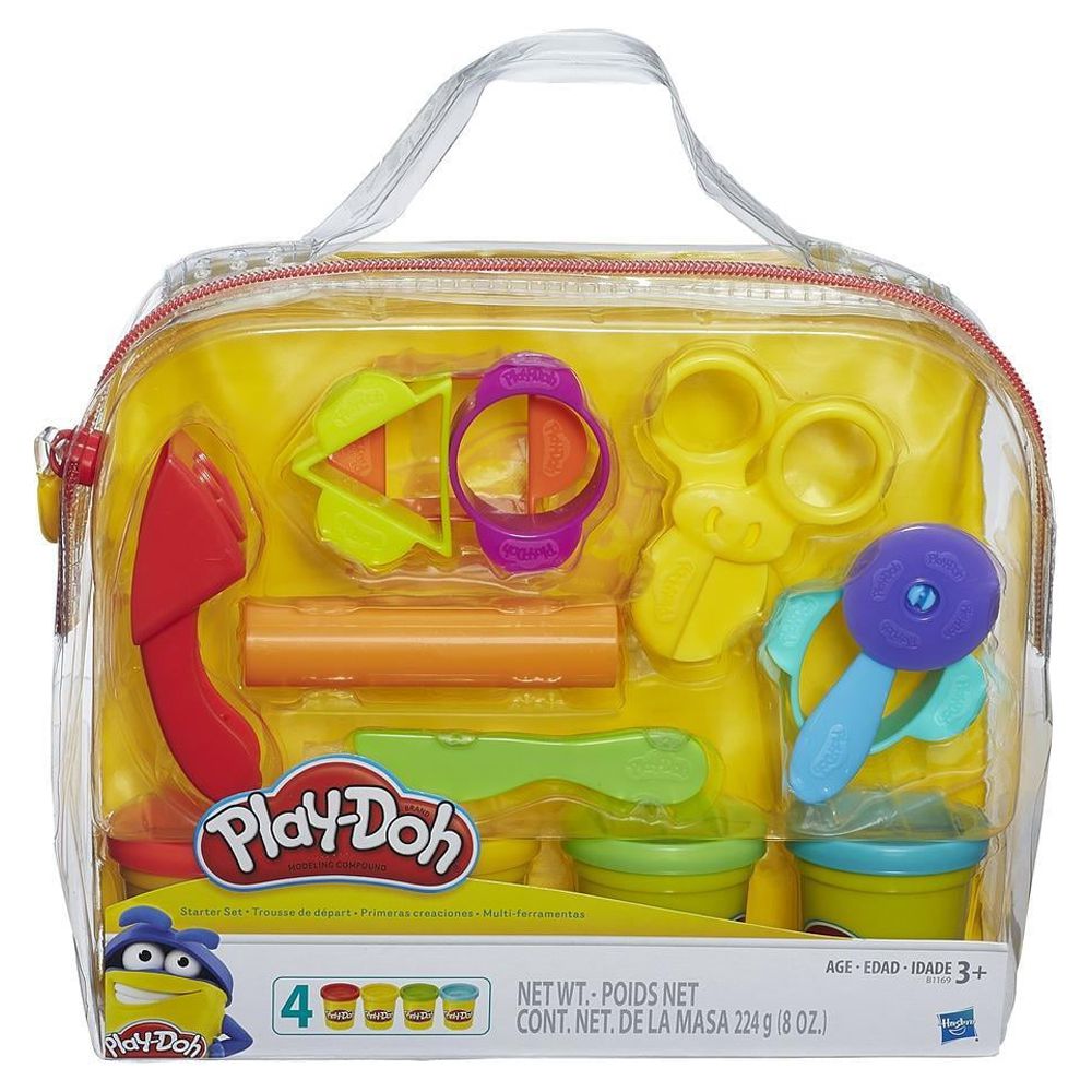 Play-Doh Modeling Compound Starter Play Dough Set for Boys and Girls - 4 Color (4 Piece) - image 2 of 3