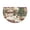 01-4, variant on Semi-Circular Christmas Door Mat with Backing- Polyester Absorbent Entryway Rug for Kitchen, Porch & Mudroom