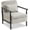 Gray, variant on MOONMISS Accent Chair with Hidden Storage, Armchair with Solid Wood Frame, Corduroy Fabric Accent Chair for Living Room,Pink