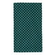 thumbnail image 1 of Fotbe Black And Teal Checkerboard Toalla Premium con Patrón, Toalla de Microfibra de Secado Rápido, Ligera y Altamente Absorbente (27.5x16in), Ideal para Uso Diario, 1 of 6