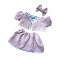 thumbnail image 1 of Conjuntos de falda para muñecas de peluche Ropa para cambiar de muñeca Vístete tú mismo para una de muñecas de 15,75'' Recuerdo Rosa, 1 of 8