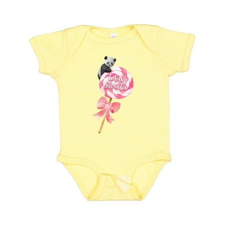 

Inktastic Total Sweetie Panda Gift Baby Boy or Baby Girl Bodysuit