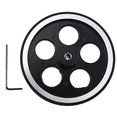 thumbnail image 1 of 300Mmx6Mm Industrial Aluminum Rubber Measuring Encoder Meter Wheel for Industrial Encoder, 1 of 7
