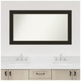thumbnail image 2 of Amanti Art Custom Framed Wall and Bathroom Mirror (26 x 47 in.), Accent Bronze Frame, 2 of 7