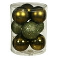 thumbnail image 3 of Vickerman 2.75" Olive 4-Finish Ball Ornament Assortment, 20 per Box, 3 of 3
