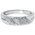 thumbnail image 3 of Pompeii 1/5ct Mens Diamond Ring 10K White Gold (H/I,I1-I2), 3 of 3