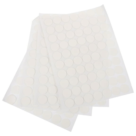Double Side Tape Waterproof Sided Round Double-Sided Adhesive Clear Stickers Two Office No Trace The Circle 280 Pcs