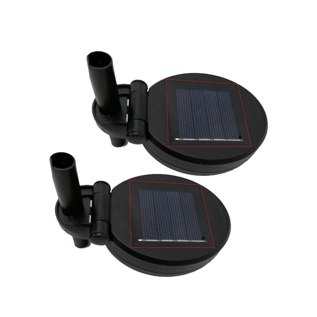 Lámpara de Panel Solar Injueey 2 uds. de Plástico para Iluminación Exterior